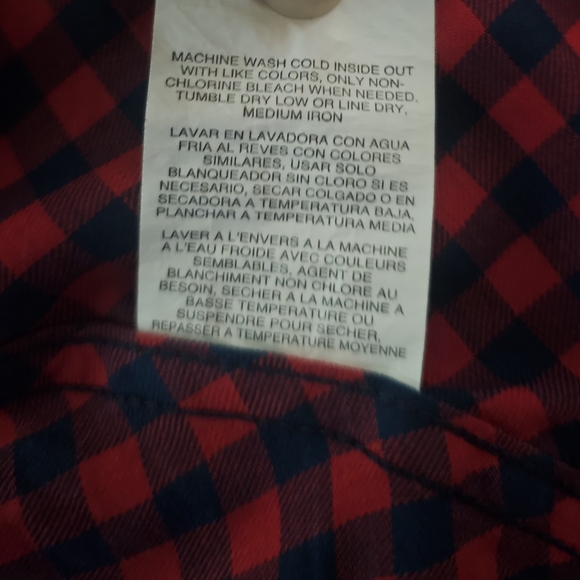 Riders by Lee: Collard Button-Up Long Sleeve Shirt | NWT!! - Picture 5 of 7